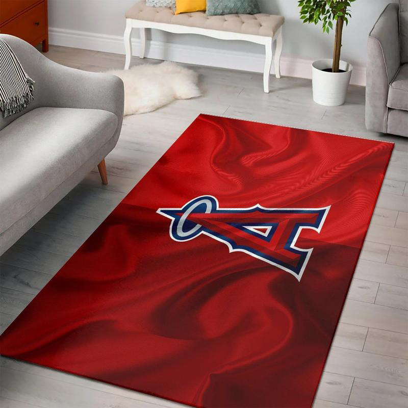 Los Angeles Angels Area Rug MLB Area Rug Dining Room Rug Outdoor Rug Rectangle Carpet