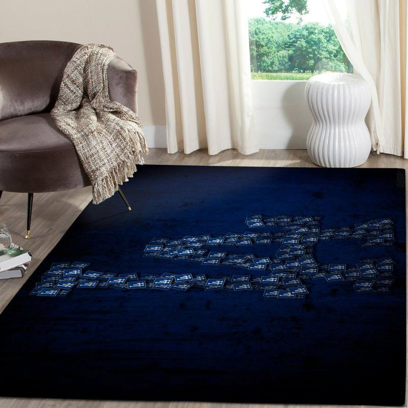 Los Angeles Dodgers Area Rug MLB Area Rug Dining Room Rug Indoor Outdoor Rug Rectangle Carpet
