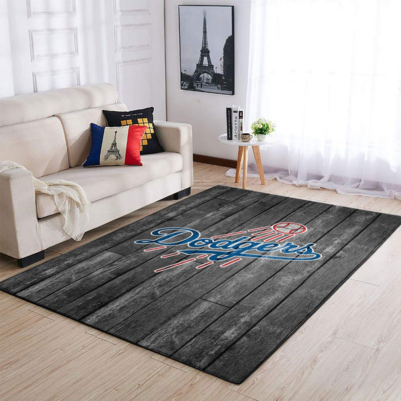 Los Angeles Dodgers Area Rug MLB Area Rug Living Room Area Rug Indoor Outdoor Rug Rectangle Carpet
