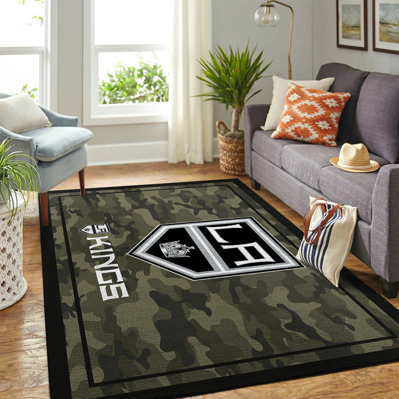 Los Angeles Kings Rug NHL Area Rug Living Room Rug Indoor Outdoor Rug Rectangle Carpet