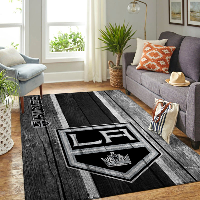 Los Angeles Kings Rug NHL Area Rug Bathroom Rug Indoor Outdoor Rug Rectangle Carpet
