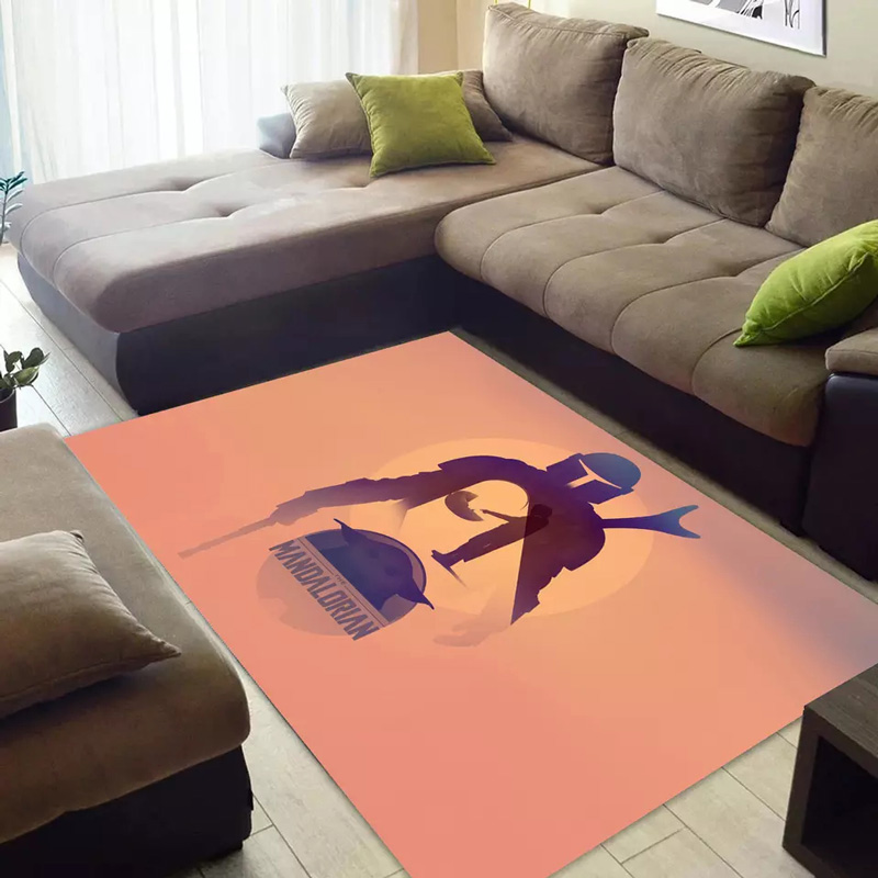 Mandalorian Rug Star Wars Area Rug Star Wars Carpet Living Room Area Rug Outdoor Rug
