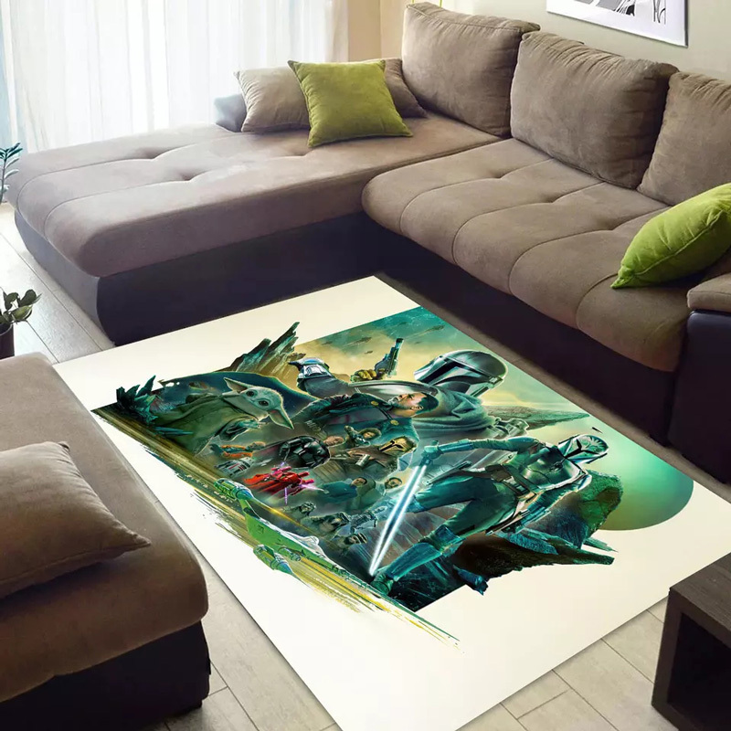 Mandalorian Rug Star Wars Rug Star Wars Carpet Dining Room Rugs Indoor Outdoor Rugs