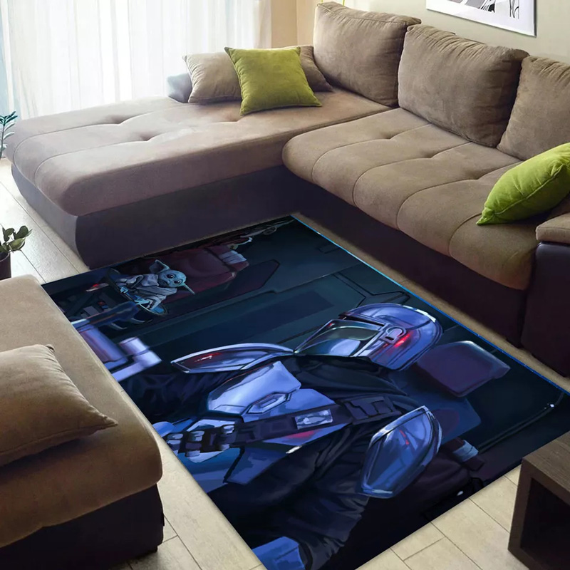 Mandalorian Rug Star Wars Rug Star Wars Carpet Kitchen Rug Outdoor Rugs