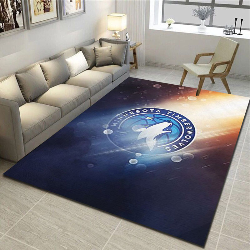 Minnesota Timberwolves Area Rug NBA Area Rug Bedroom Area Rug Outdoor Rug Rectangle Carpet