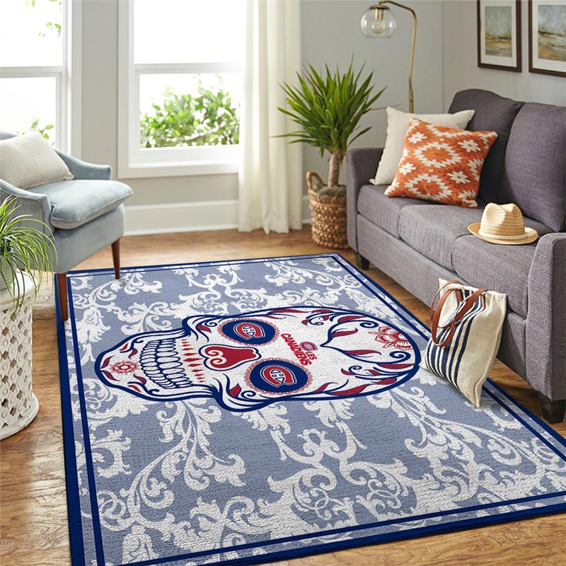 Montreal Canadiens Rug NHL Area Rug Bathroom Rug Indoor Outdoor Rug Rectangle Carpet