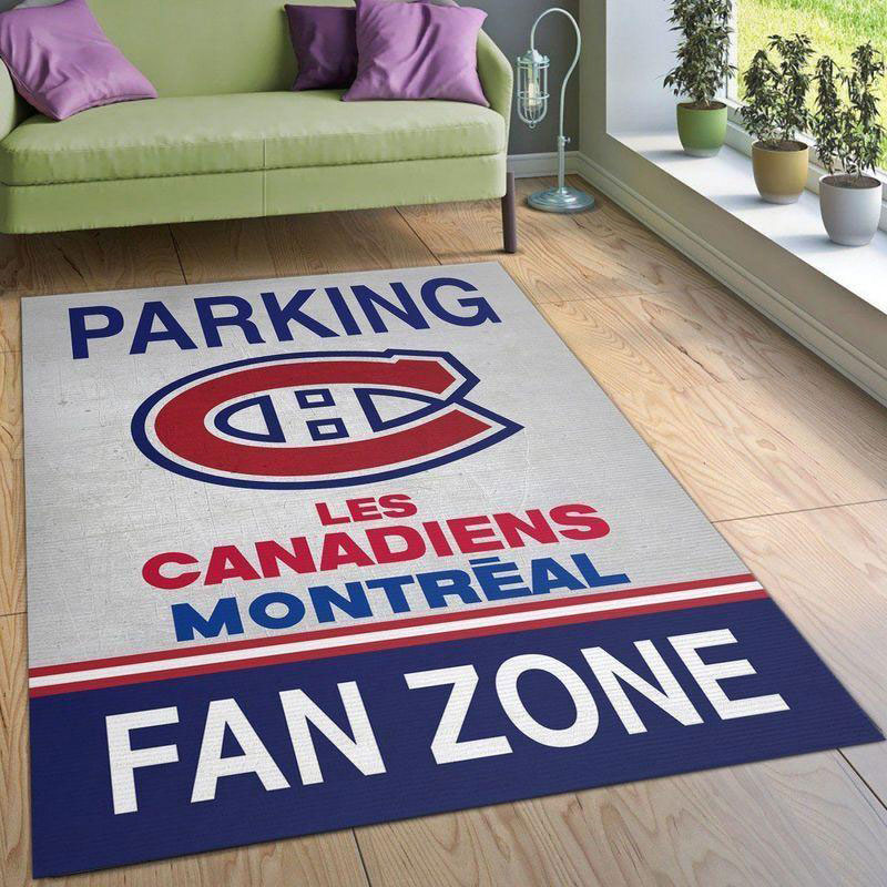 Montreal Canadiens Rug NHL Area Rug Dining Room Rug Indoor Outdoor Rugs Rectangle Carpet