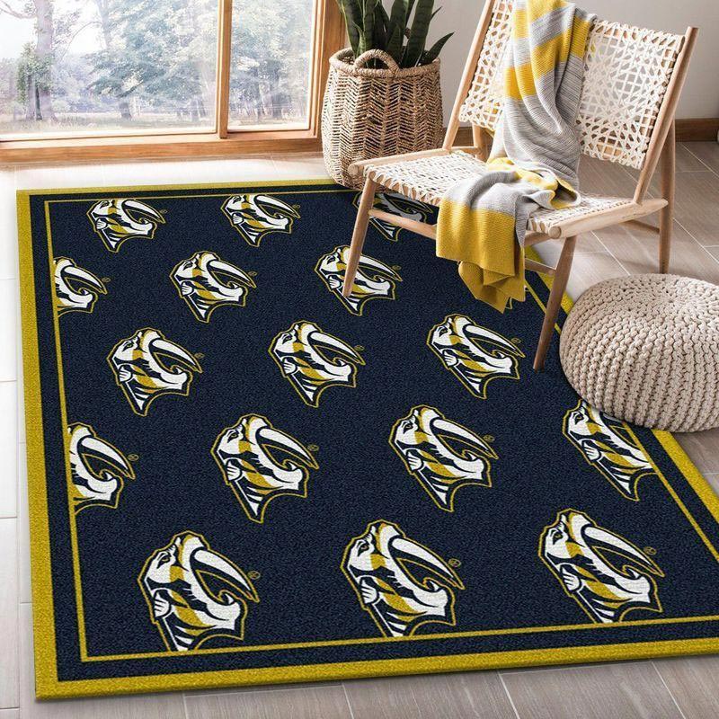 Nashville Predators Area Rug NHL Area Rug Living Room Area Rug Indoor Outdoor Rugs Rectangle Carpet