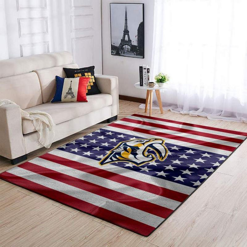 Nashville Predators Area Rug NHL Area Rug Bathroom Rug Outdoor Rugs Rectangle Carpet