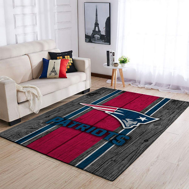 New England Patriot Rug NFL Area Rug Bedroom Area Rug Outdoor Rugs Rectangle Carpet