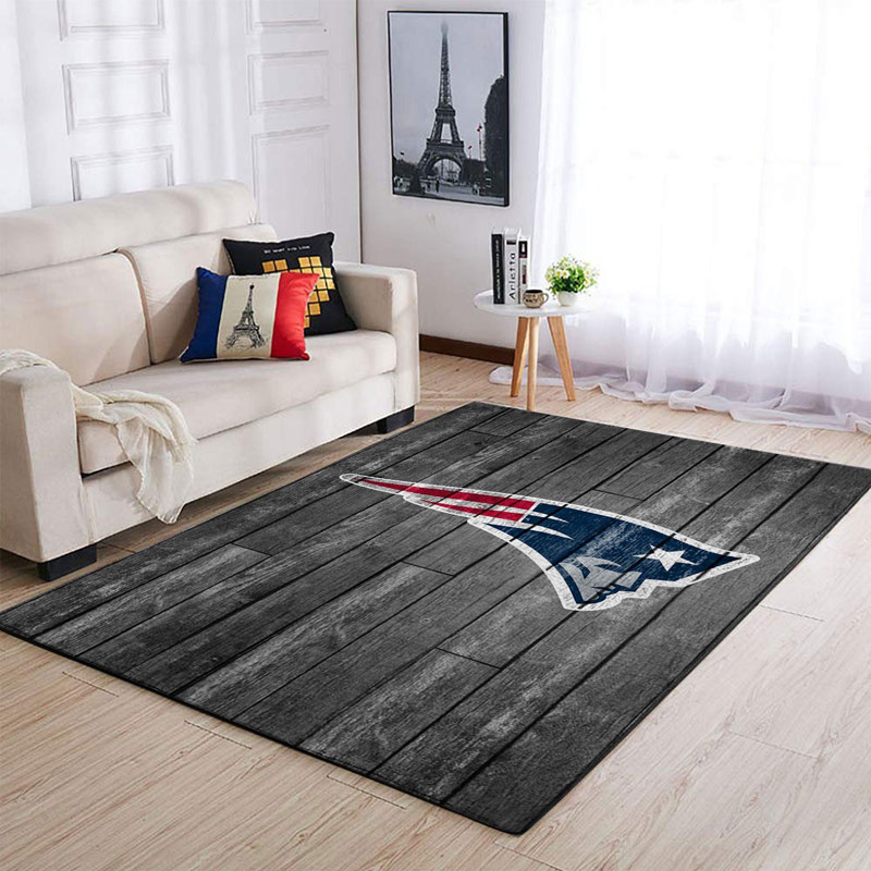 New England Patriot Area Rug NFL Area Rug Bedroom Area Rug Indoor Outdoor Rugs Rectangle Carpet