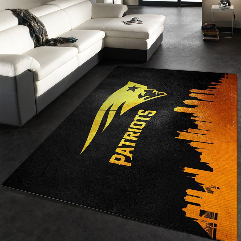 New England Patriot Rug NFL Area Rug Bedroom Area Rug Outdoor Rugs Rectangle Carpet