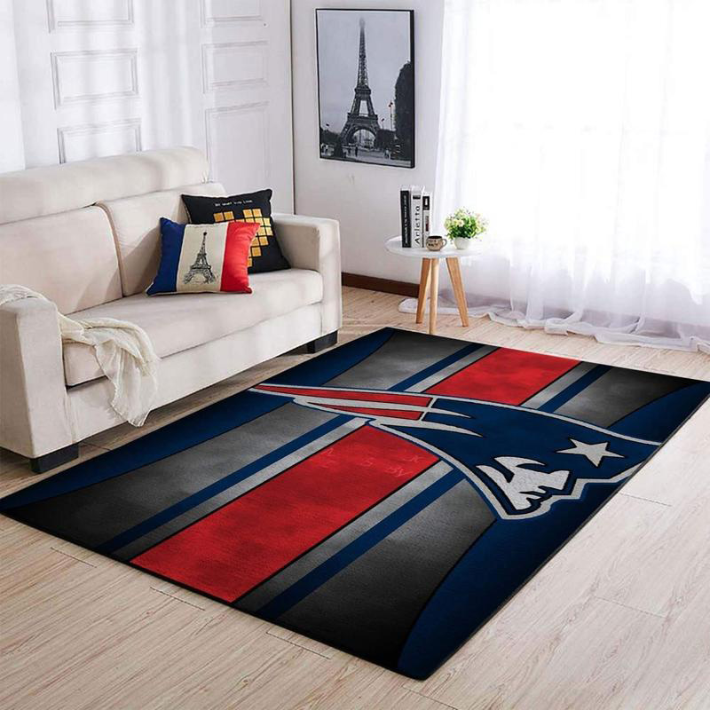 New England Patriot Area Rug NFL Area Rug Bathroom Rugs Outdoor Rugs Rectangle Carpet