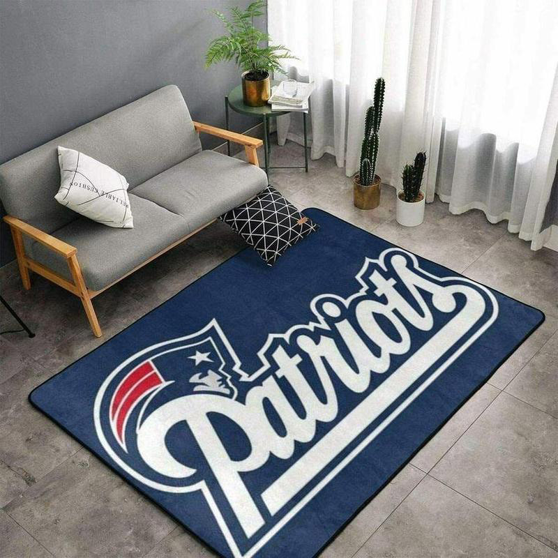 New England Patriot Area Rug NFL Area Rug Bathroom Rugs Outdoor Rugs Rectangle Carpet