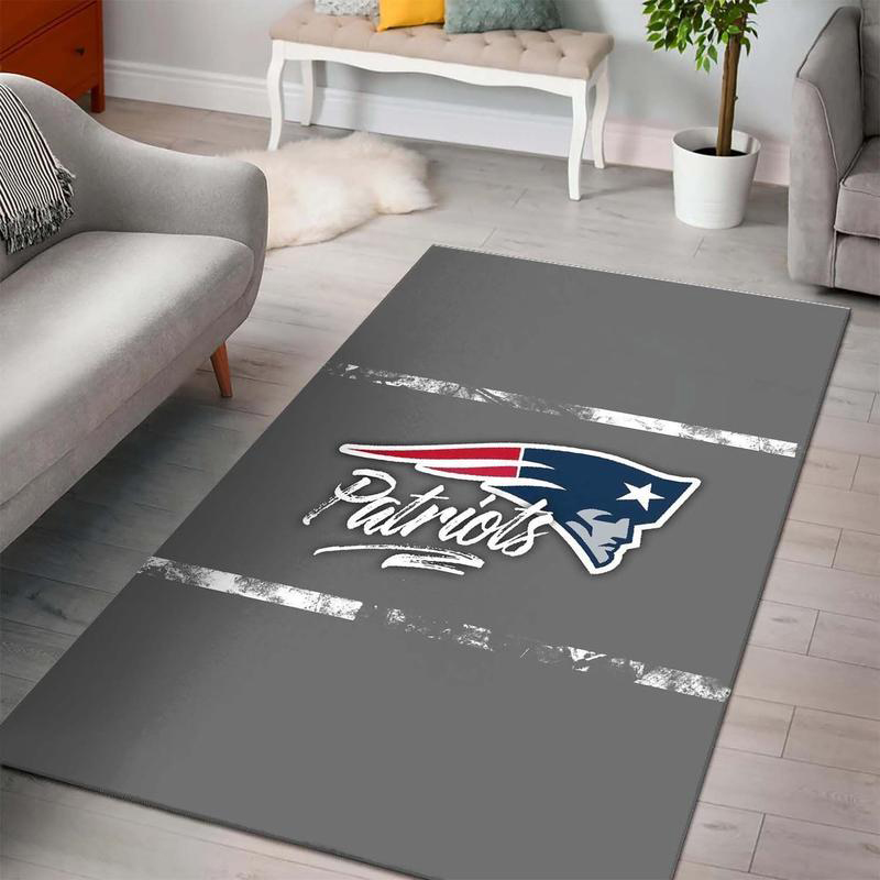 New England Patriot Rug NFL Area Rug Bathroom Rugs Outdoor Rugs Rectangle Carpet