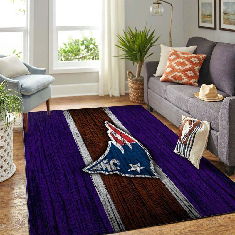 New England Patriot Area Rug NFL Area Rug Dining Room Rugs Outdoor Rugs Rectangle Carpet