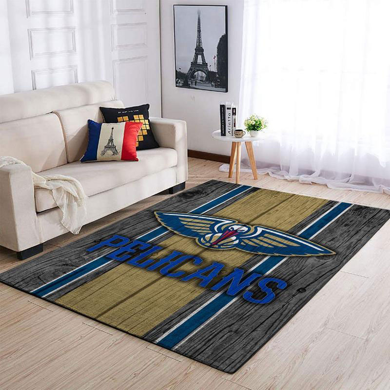 New Orleans Pelicans Rug NBA Area Rug Dining Room Rugs Indoor Outdoor Rug Rectangle Carpet