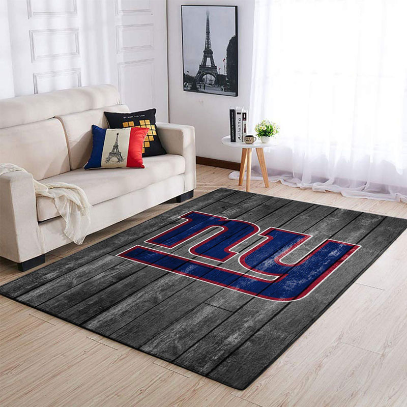 New York Giants Rug NFL Area Rug Bedroom Rug Indoor Outdoor Rugs Rectangle Carpet