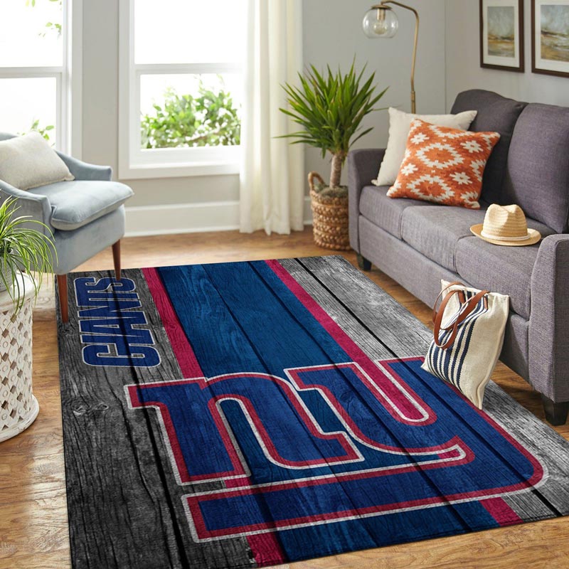 New York Giants Rug NFL Area Rug Living Room Rug Outdoor Rugs Rectangle Carpet