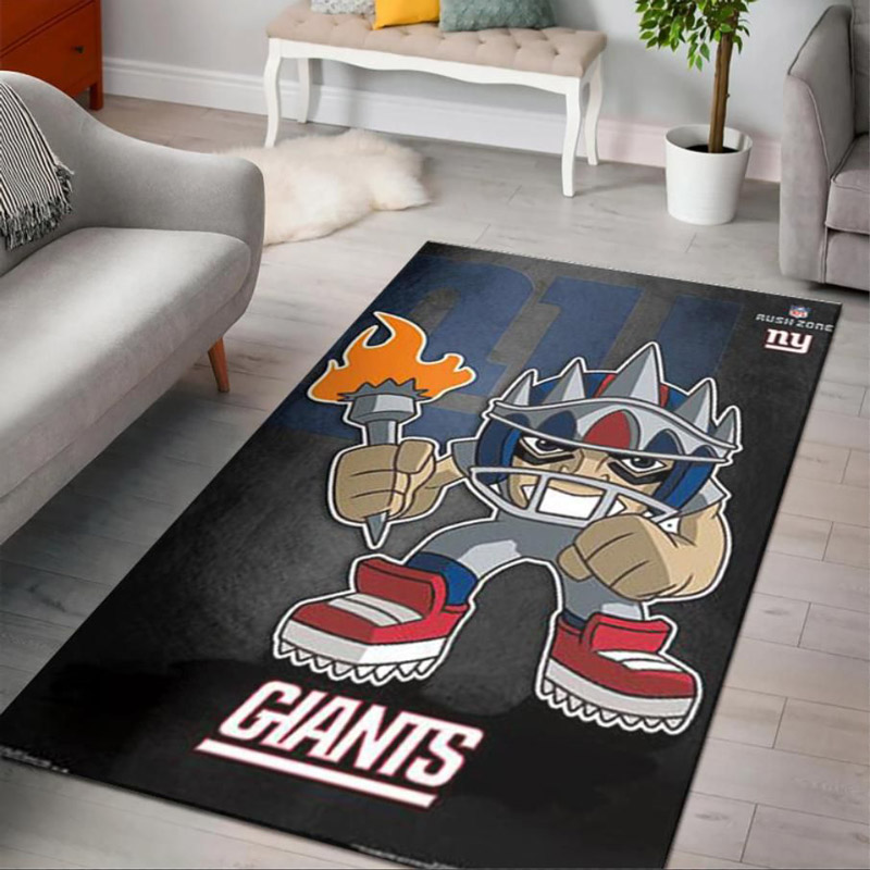 New York Giants Rug NFL Area Rug Kitchen Rug Indoor Outdoor Rugs Rectangle Carpet