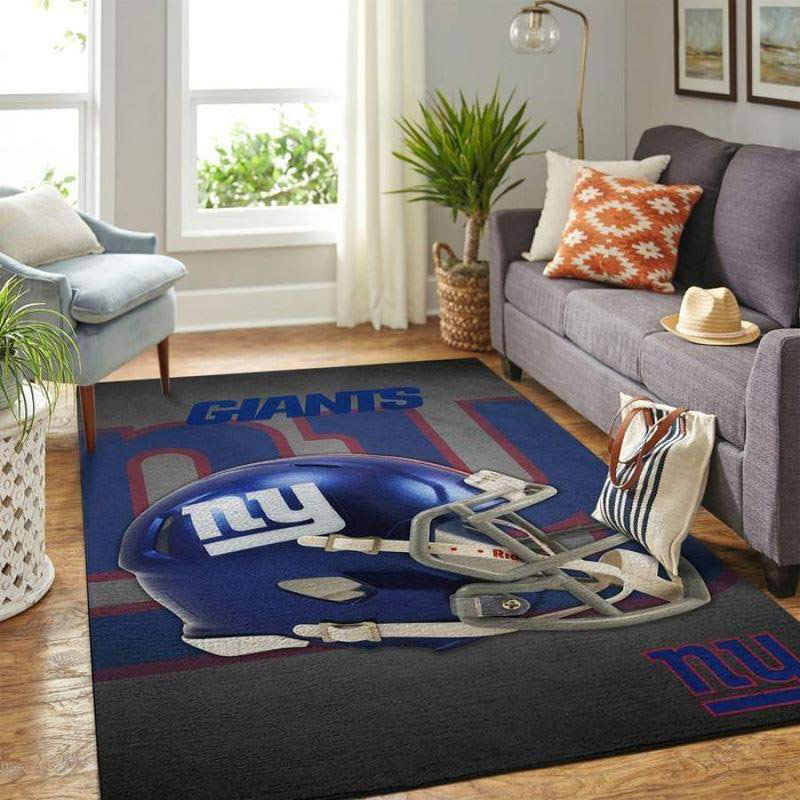 New York Giants Rug NFL Area Rug Bathroom Rugs Outdoor Rugs Rectangle Carpet