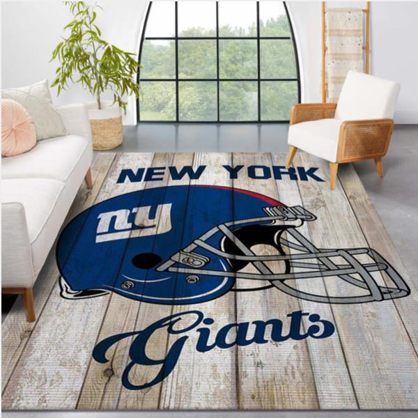 New York Giants Area Rug NFL Area Rug Bedroom Area Rug Indoor Outdoor Rugs Rectangle Carpet