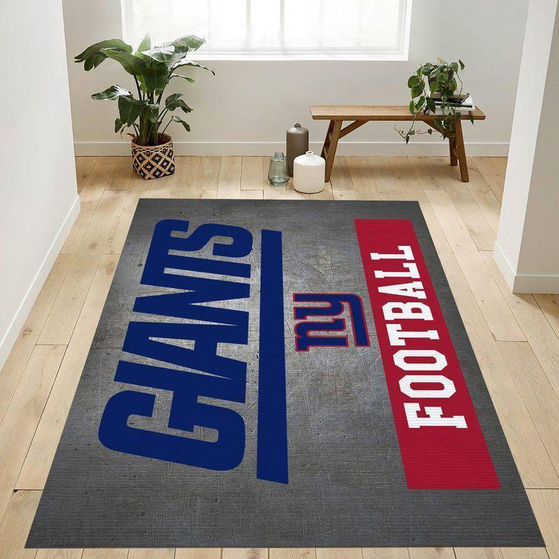New York Giants Rug NFL Area Rug Living Room Area Rug Outdoor Rugs Rectangle Carpet