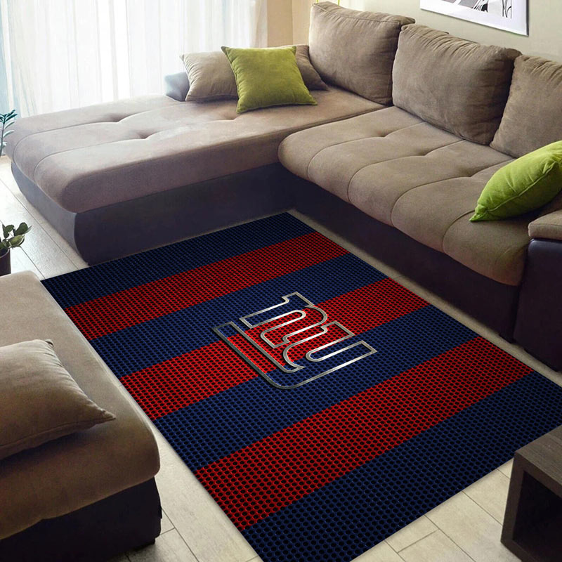 New York Giants Area Rug NFL Area Rug Bathroom Rugs Indoor Outdoor Rug Rectangle Carpet