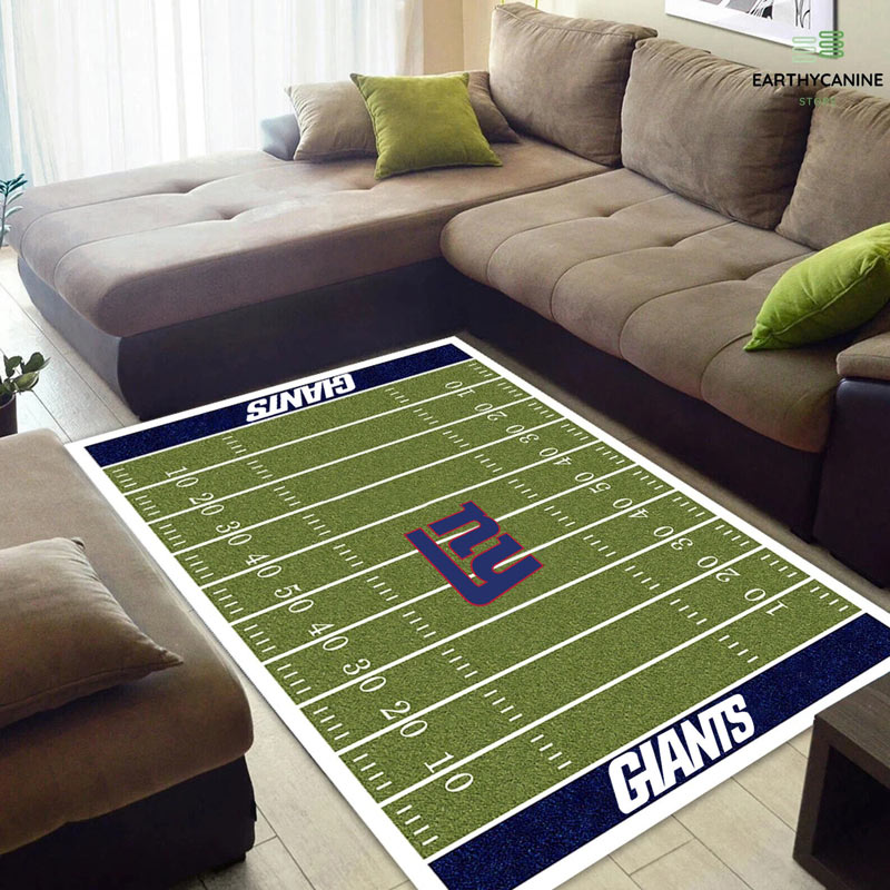New York Giants Area Rug NFL Area Rug Bedroom Area Rug Outdoor Rug Rectangle Carpet
