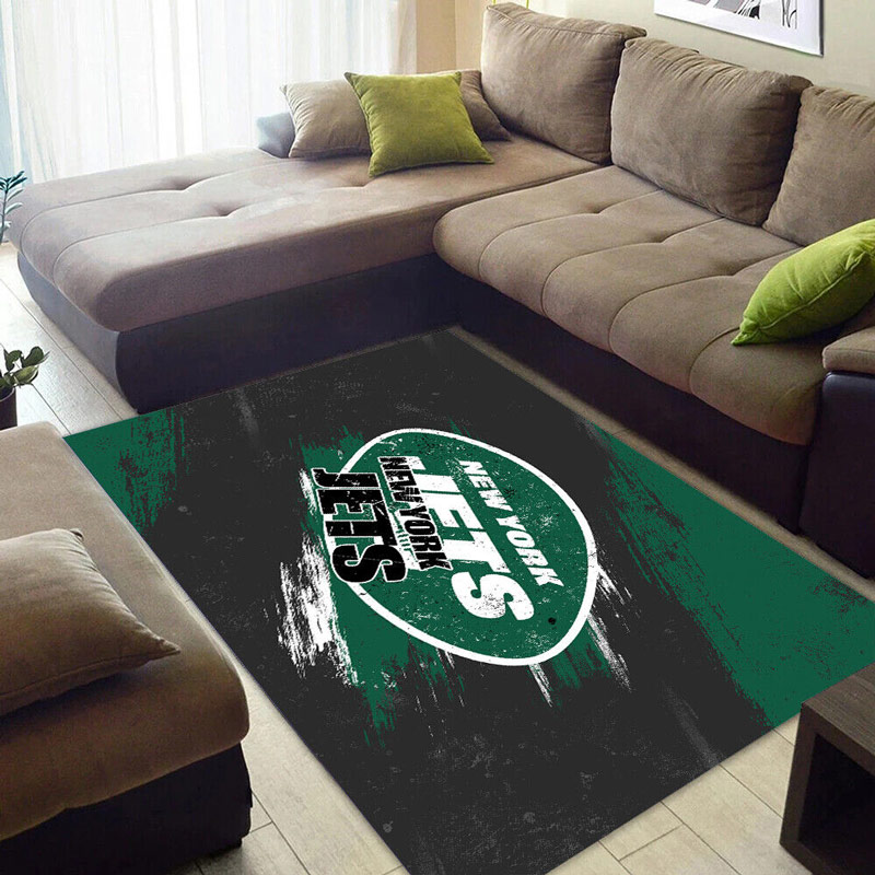 New York Jets Rug NFL Area Rug Dining Room Rugs Outdoor Rugs Rectangle Carpet