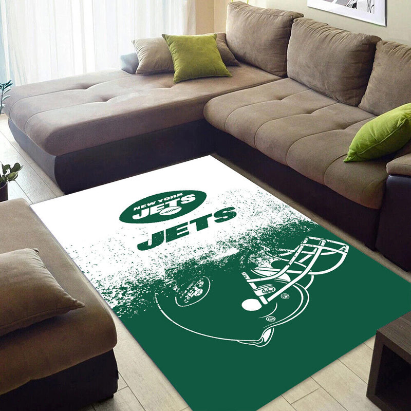New York Jets Rug NFL Area Rug Dining Room Rugs Indoor Outdoor Rug Rectangle Carpet