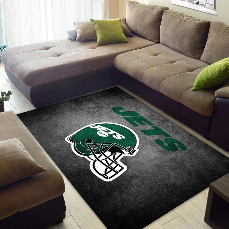 New York Jets Rug NFL Area Rug Bathroom Rug Indoor Outdoor Rug Rectangle Carpet