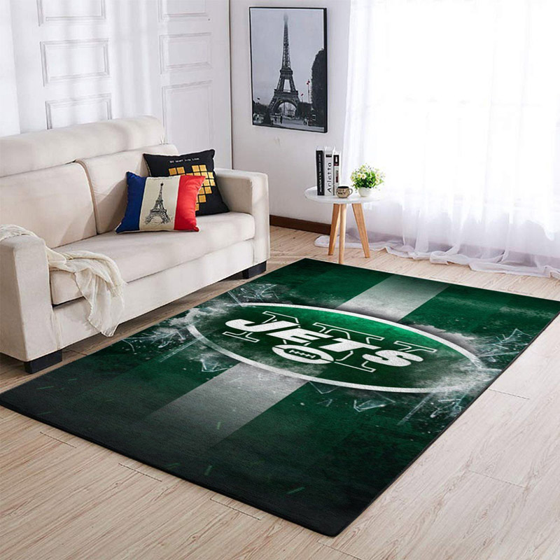 New York Jets Area Rug NFL Area Rug Bathroom Rugs Outdoor Rug Rectangle Carpet