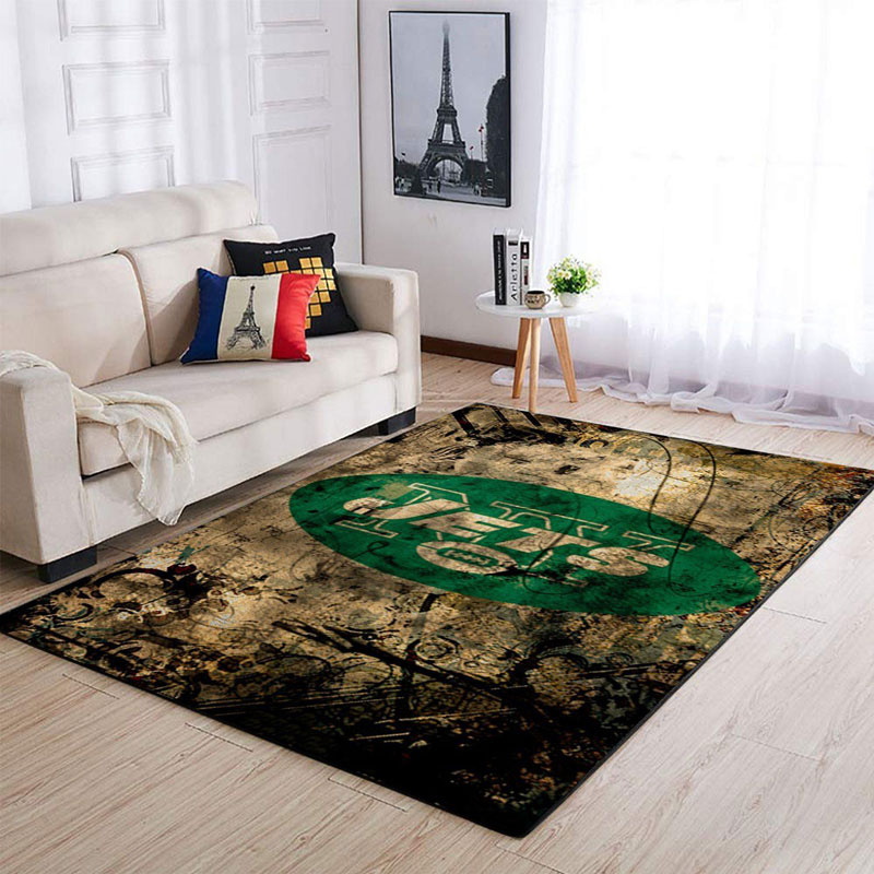 New York Jets Rug NFL Area Rug Living Room Area Rug Indoor Outdoor Rug Rectangle Carpet