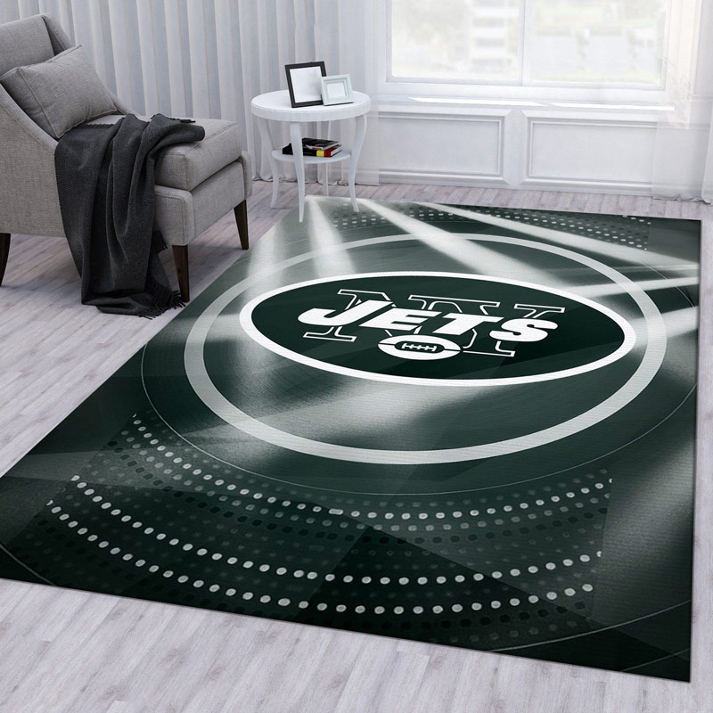 New York Jets Area Rug NFL Area Rug Bathroom Rugs Outdoor Rug Rectangle Carpet