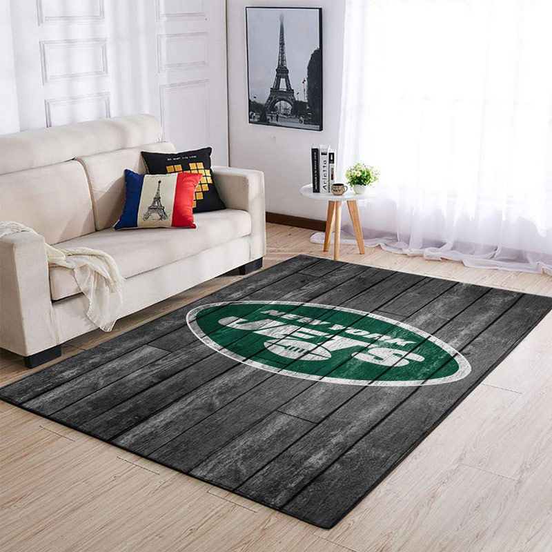 New York Jets Area Rug NFL Area Rug Bedroom Area Rug Indoor Rug Rectangle Carpet