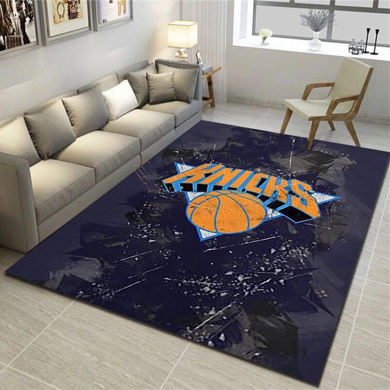 New York Knicks Area Rug NBA Area Rug Kitchen Rug Indoor Rug Rectangle Carpet