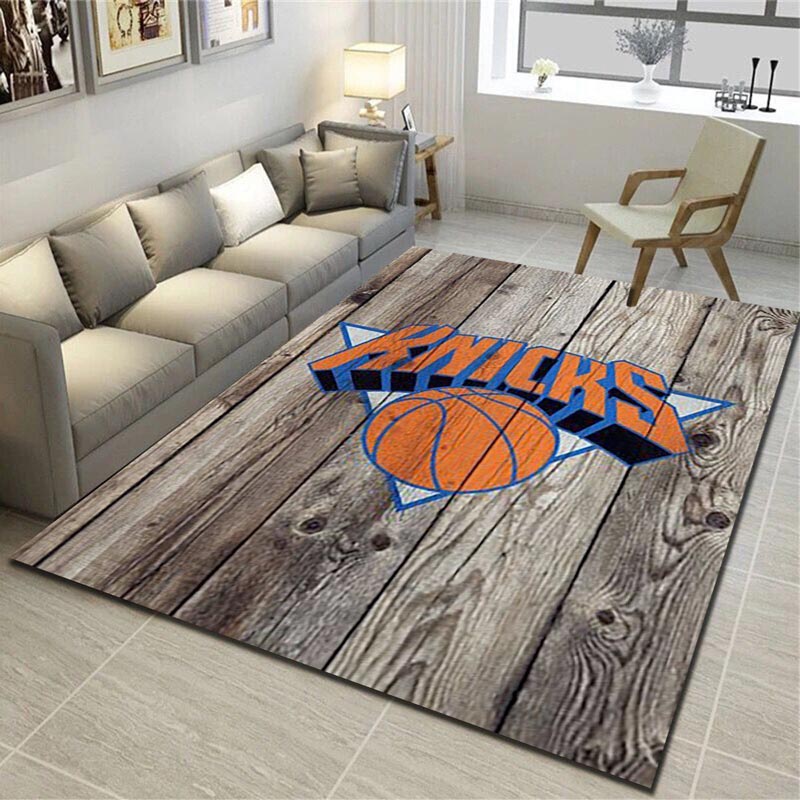 New York Knicks Rug NBA Area Rug Living Room Area Rug Indoor Outdoor Rug Rectangle Carpet