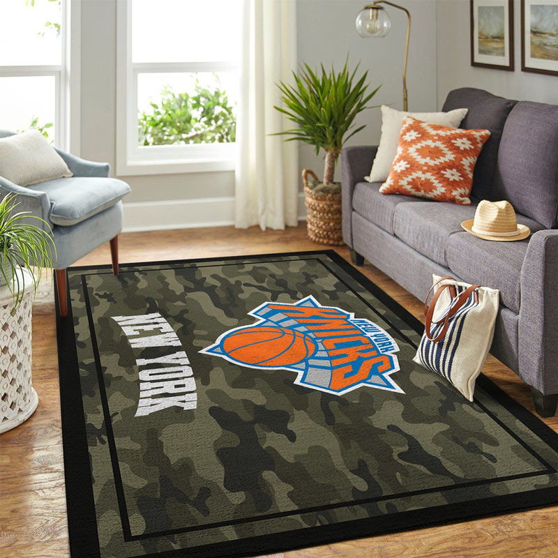 New York Knicks Rug NBA Area Rug Dining Room Rugs Indoor Outdoor Rugs Rectangle Carpet