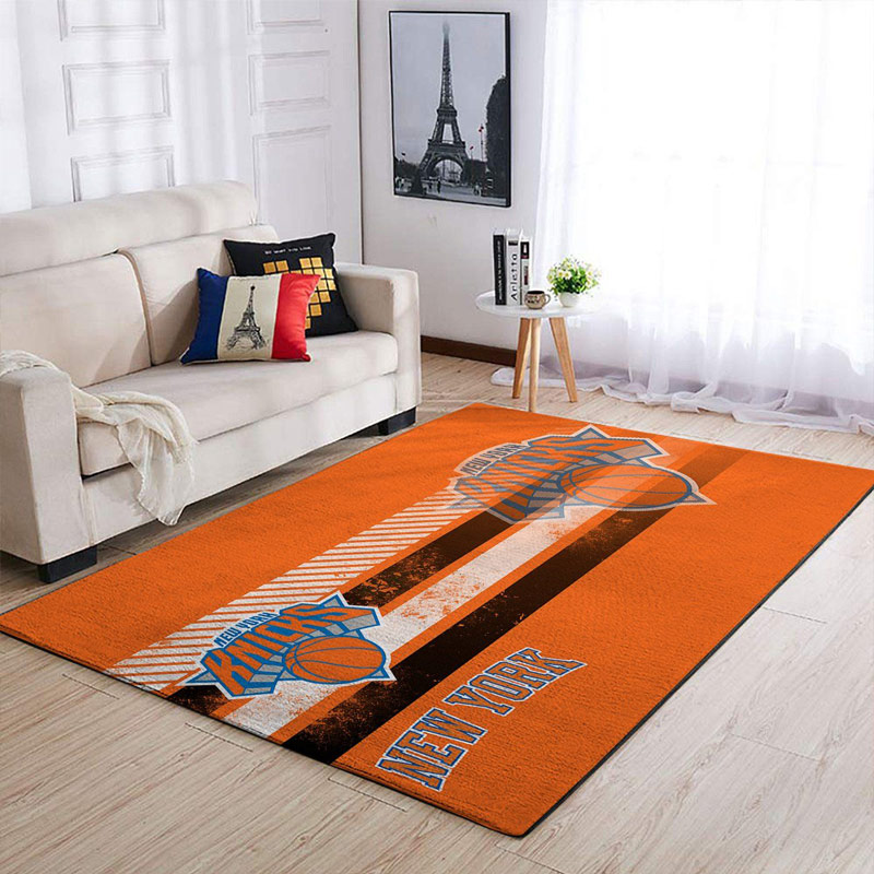 New York Knicks Area Rug NBA Area Rug Living Room Rug Indoor Outdoor Rug Rectangle Carpet