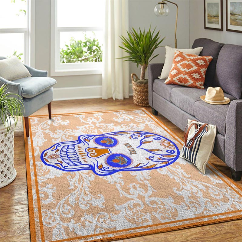 New York Knicks Area Rug NBA Area Rug Dining Room Rugs Indoor Rugs Rectangle Carpet