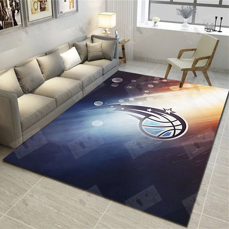 Orlando Magic Rug NBA Area Rug Bathroom Rug Indoor Outdoor Rugs Rectangle Carpet