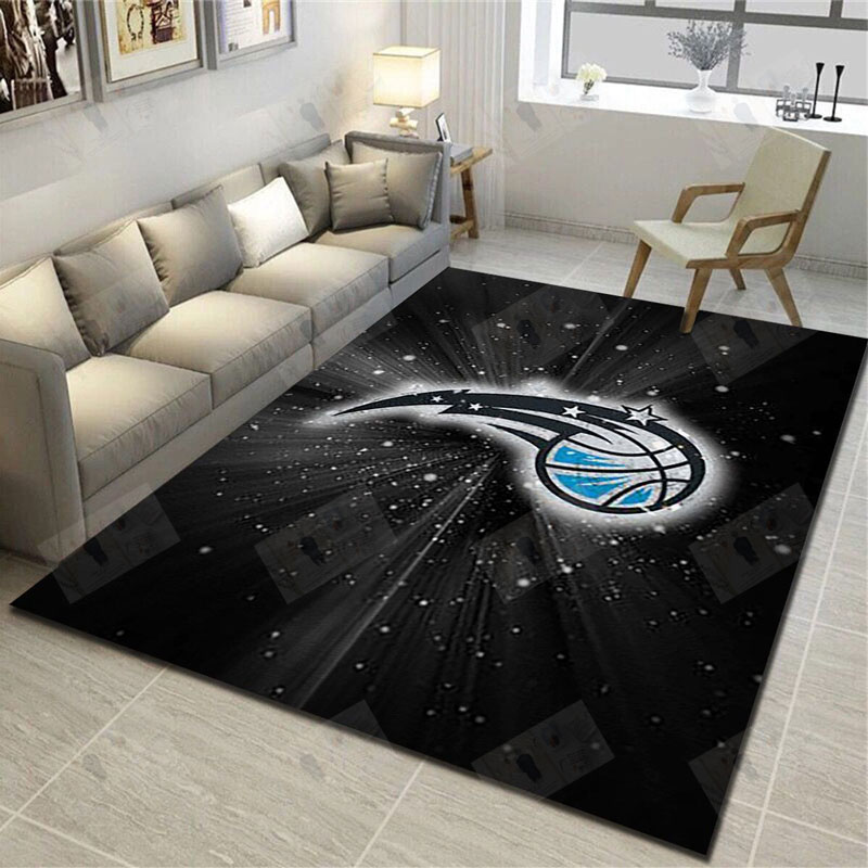 Orlando Magic Rug NBA Area Rug Dining Room Rug Indoor Outdoor Rug Rectangle Carpet