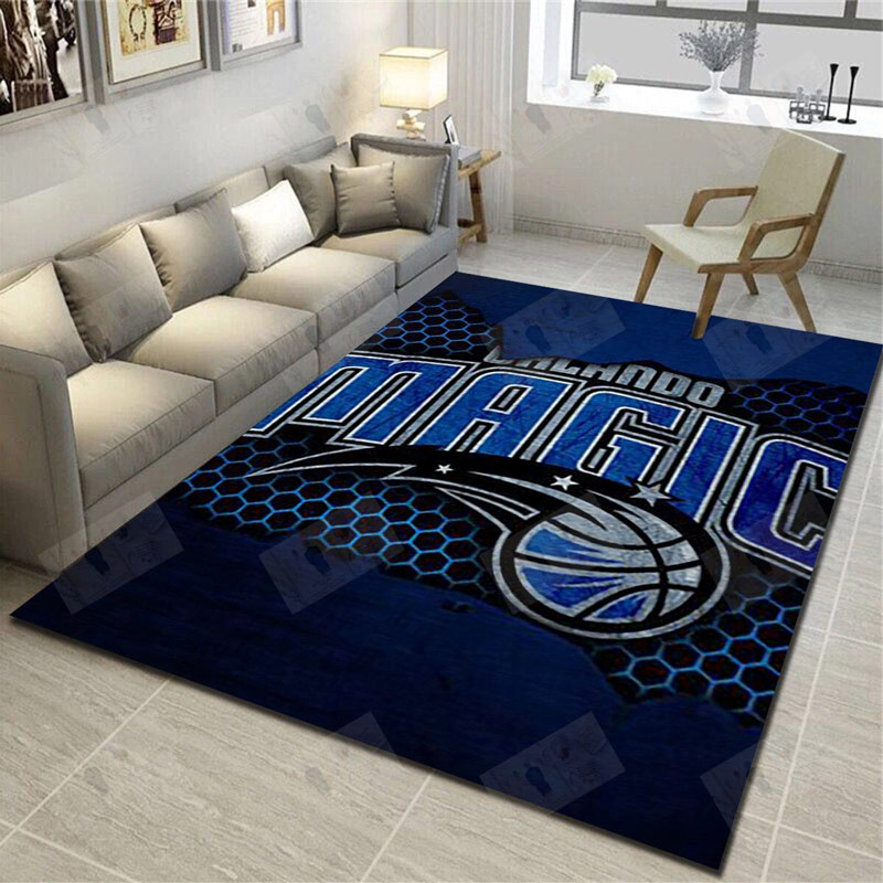 Orlando Magic Rug NBA Area Rug Bedroom Rug Indoor Outdoor Rugs Rectangle Carpet