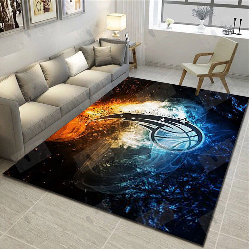 Orlando Magic Rug NBA Area Rug Dining Room Rugs Indoor Outdoor Rug Rectangle Carpet