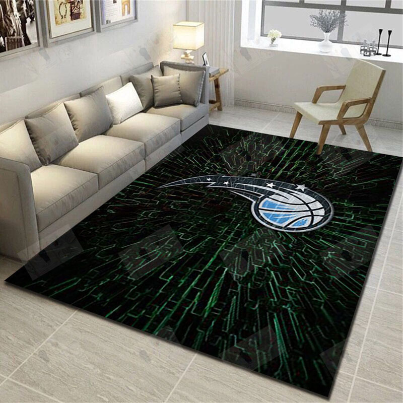 Orlando Magic Rug NBA Area Rug Bedroom Rug Indoor Rug Rectangle Carpet