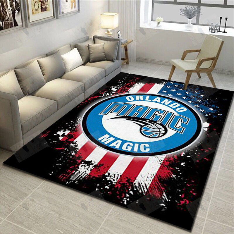 Orlando Magic Rug NBA Area Rug Bedroom Area Rug Outdoor Rug Rectangle Carpet