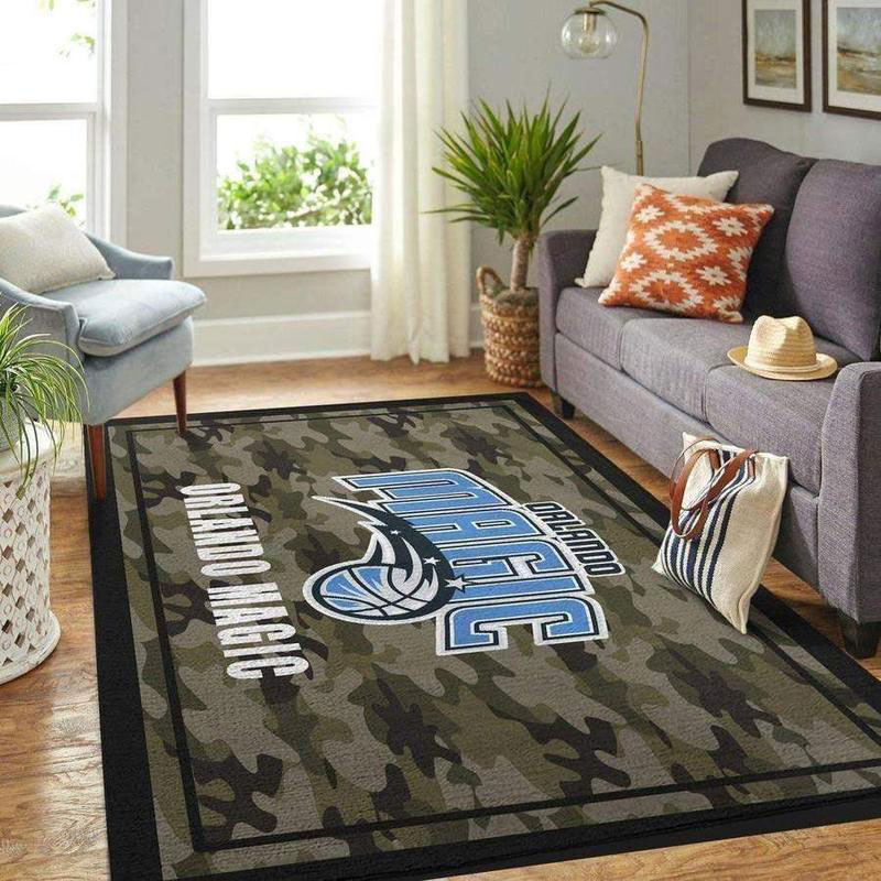 Orlando Magic Rug NBA Area Rug Dining Room Rug Indoor Rugs Rectangle Carpet