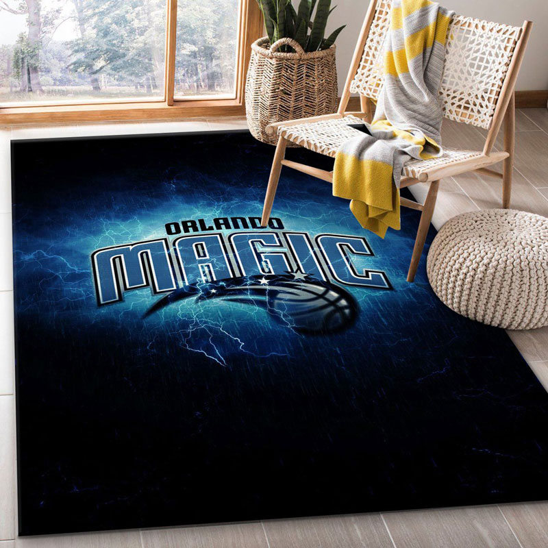 Orlando Magic Rug NBA Area Rug Dining Room Rugs Outdoor Rugs Rectangle Carpet