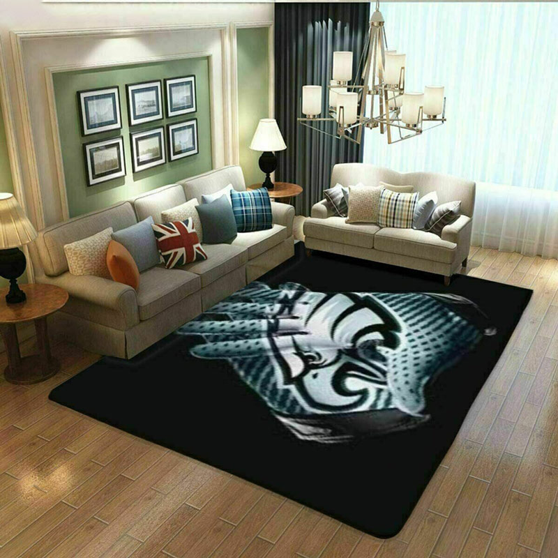 Philadelphia Eagles Area Rug NFL Area Rug Living Room Rug Outdoor Rugs Rectangle Carpet